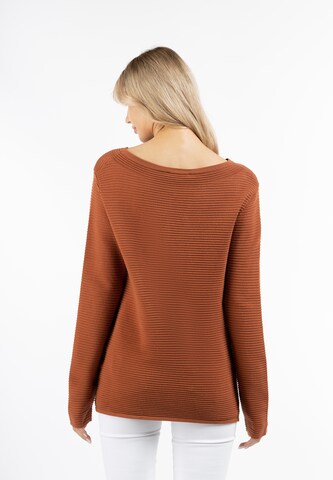 usha WHITE LABEL Sweater in Brown