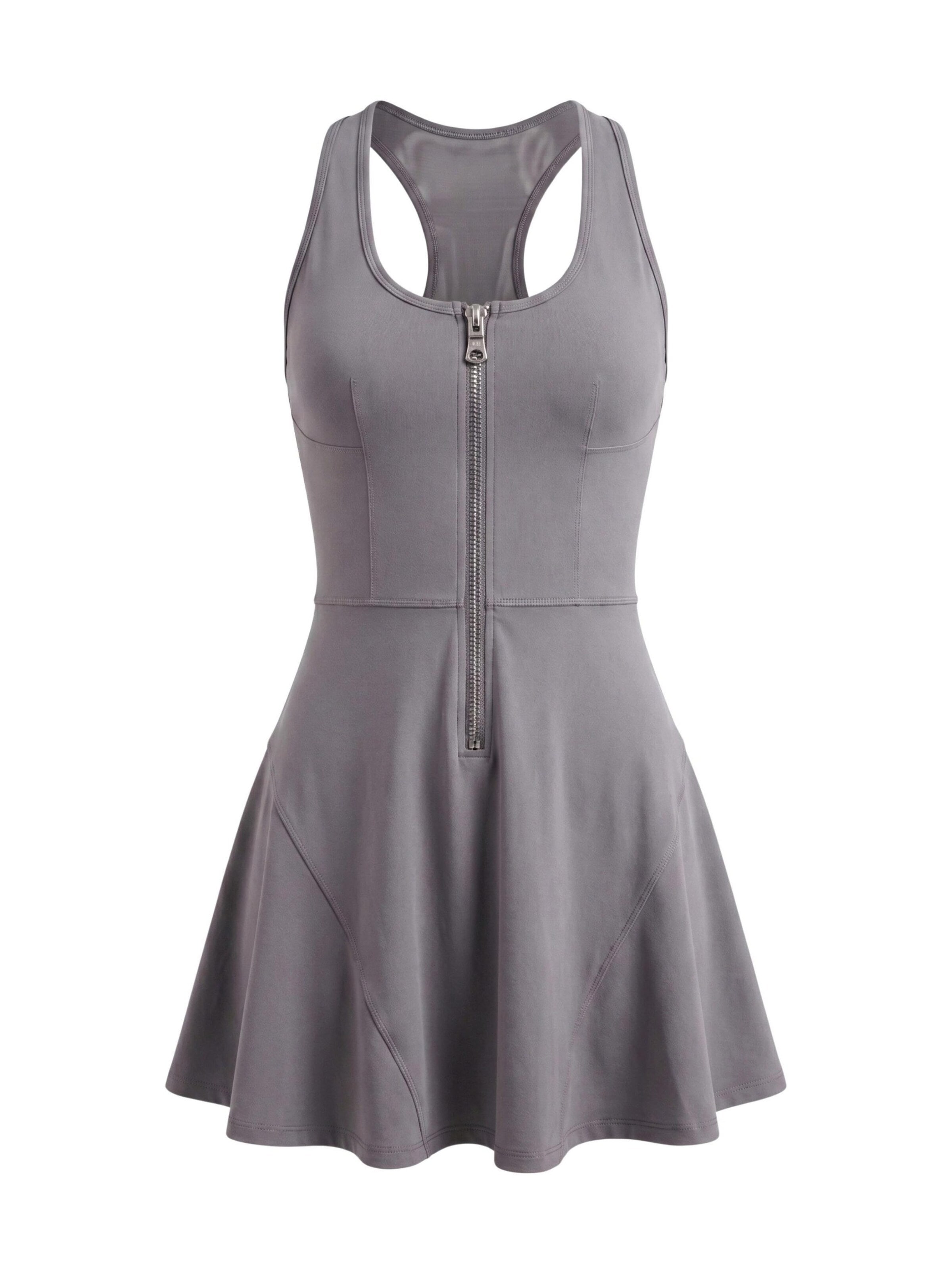 FemmeTone Sports Dress 'Aylen' in Grey: front