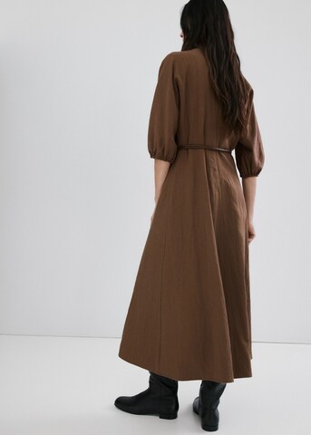 MANGO Dress 'Momy' in Brown