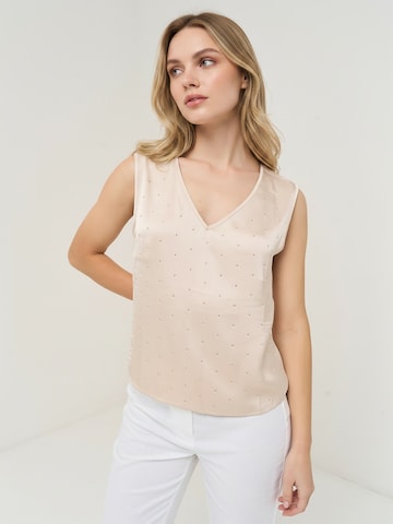 Camomilla Italia Blouse 'Tymon' in Beige: front