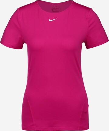 NIKE Performance Shirt 'Pro' in Pink: front