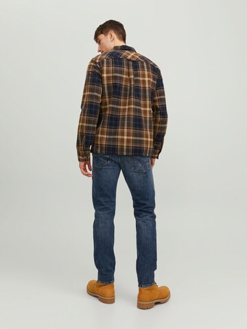 JACK & JONES Loosefit Farmer 'Mike' - kék