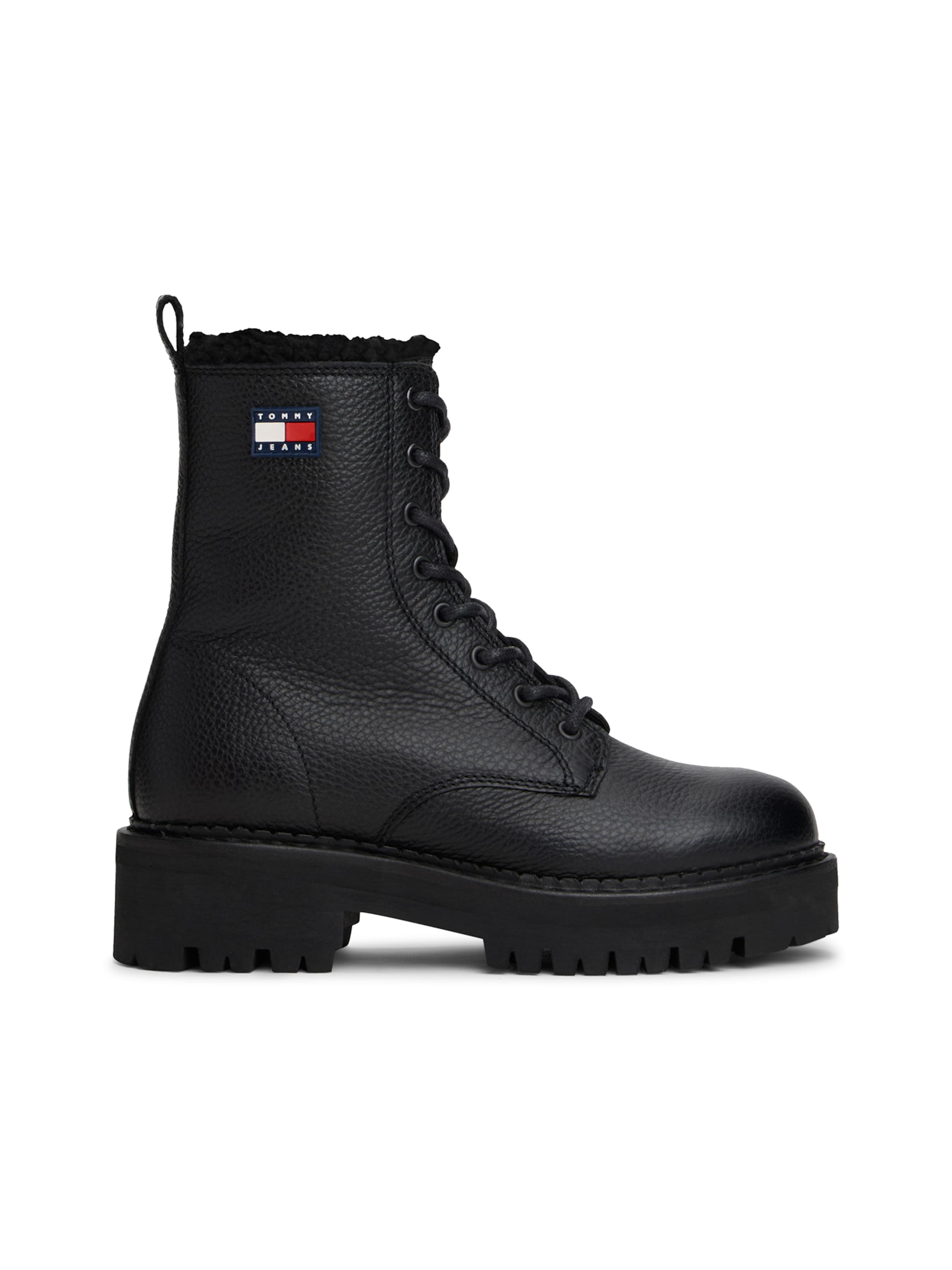 Bottines à lacets Tommy Jeans en noir