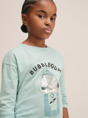 MANGO KIDS Shirt 'PLASTI' in Green