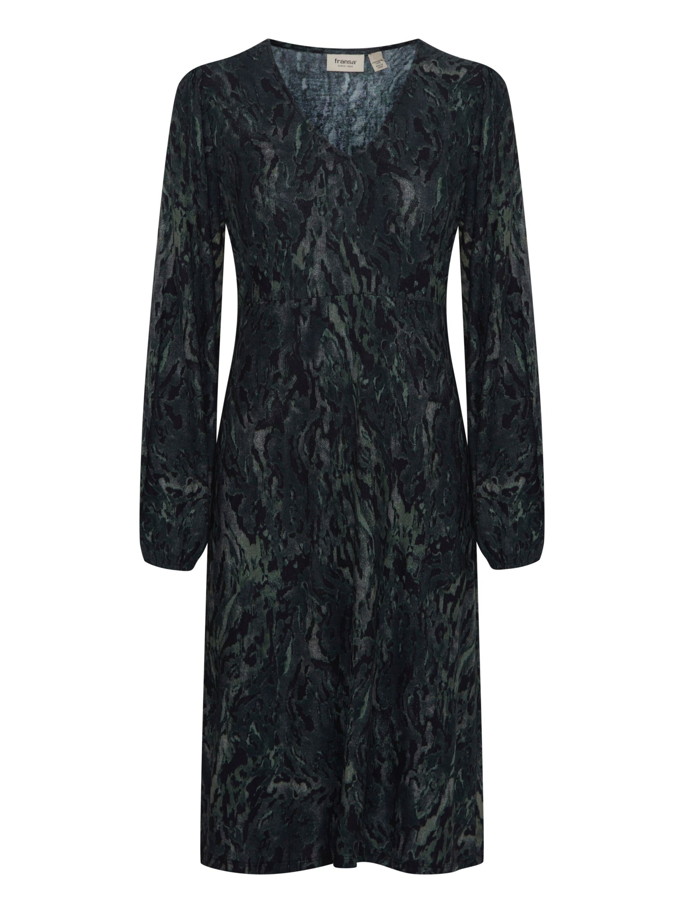 Fransa Dress 'Savoy' in Green: front