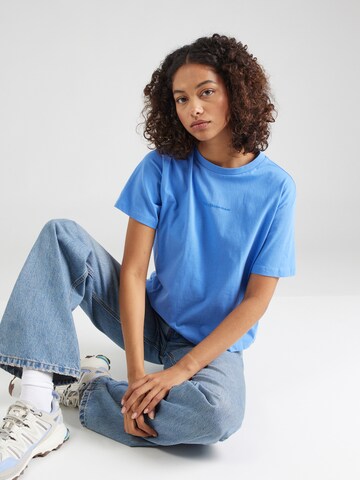 T-shirt TOM TAILOR DENIM en bleu : devant