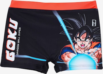 Dragon Ball Badeshorts 'Dragon Ball Badehose' in Schwarz: Vorderseite