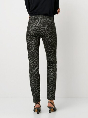 TONI Slimfit Broek in Grijs