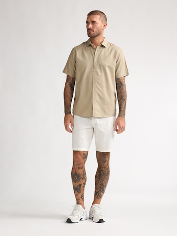 Petrol Industries Regularen Hlače | bela barva