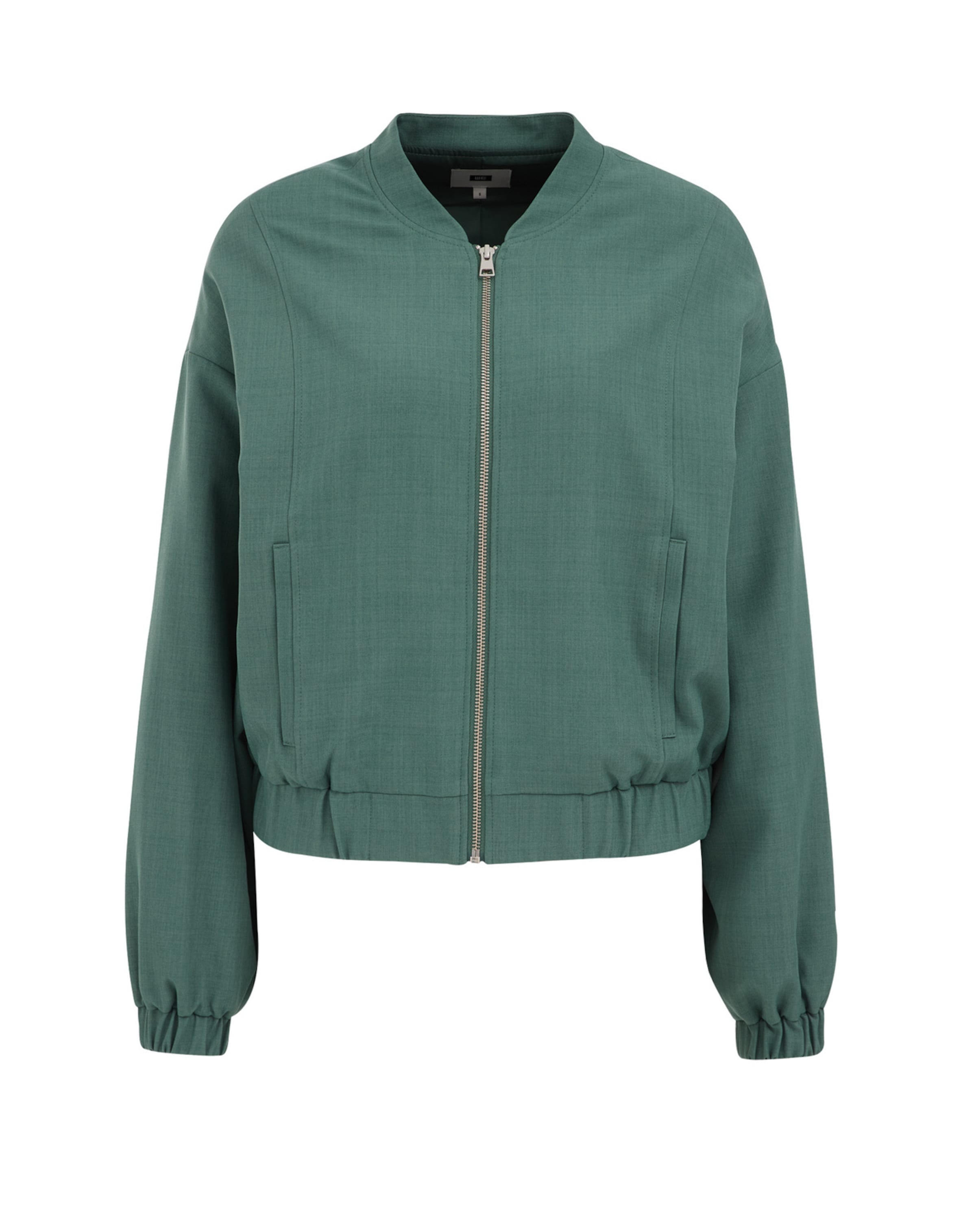 WE Fashion Преходно яке в зелено: отпред