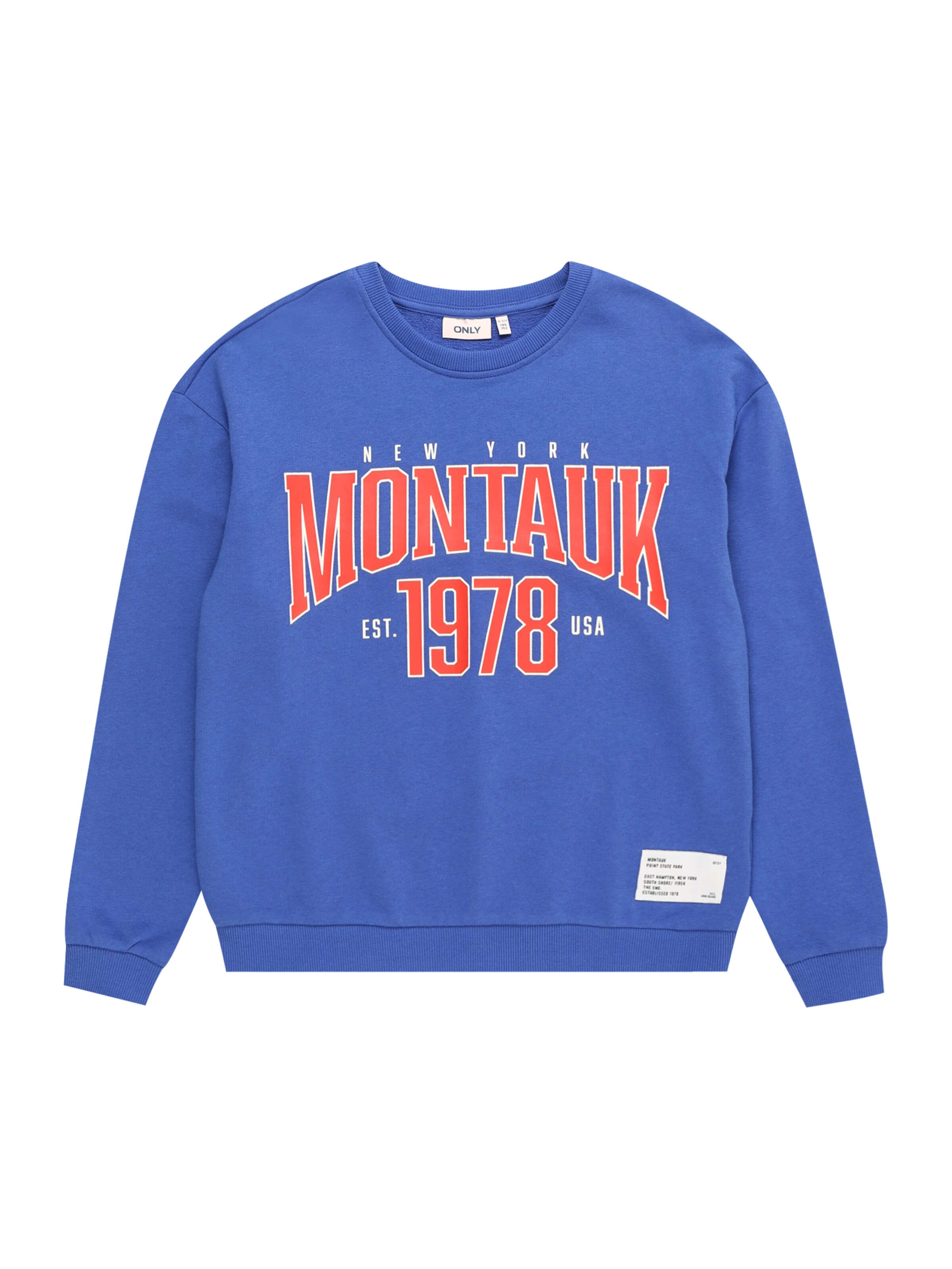 ONLY GIRLS - Sudadera 'Ailen' en azul: frente