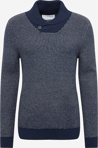 Pull-over SELECTED HOMME en bleu : devant