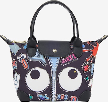 MYMORučna torbica 'Pop Eyetheme' - crna boja: prednji dio