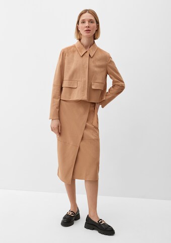 s.Oliver BLACK LABEL Between-season jacket in Brown