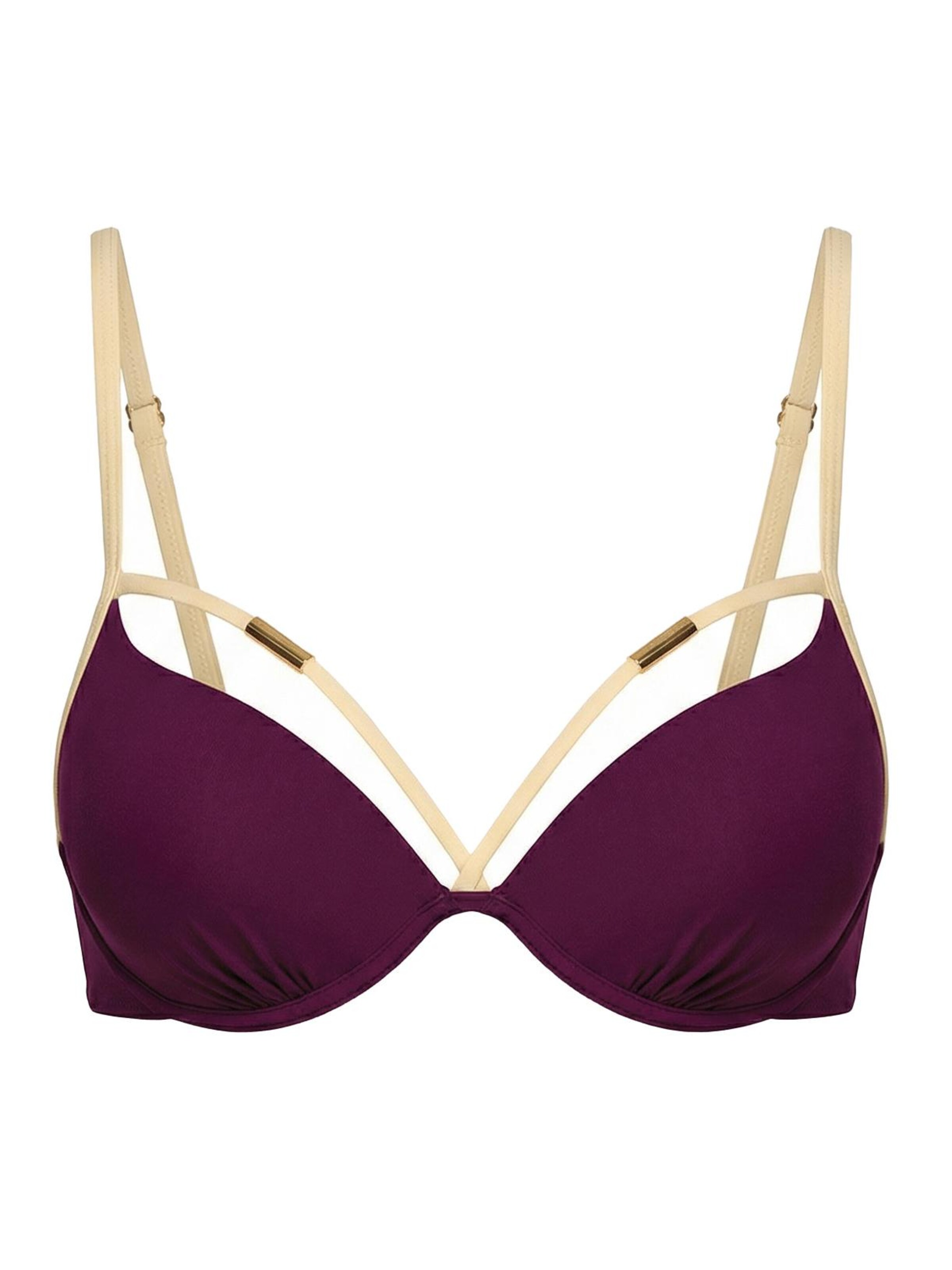 Push-up Top per bikini 'Alana M-802 (9)' di Marko in lilla: frontale