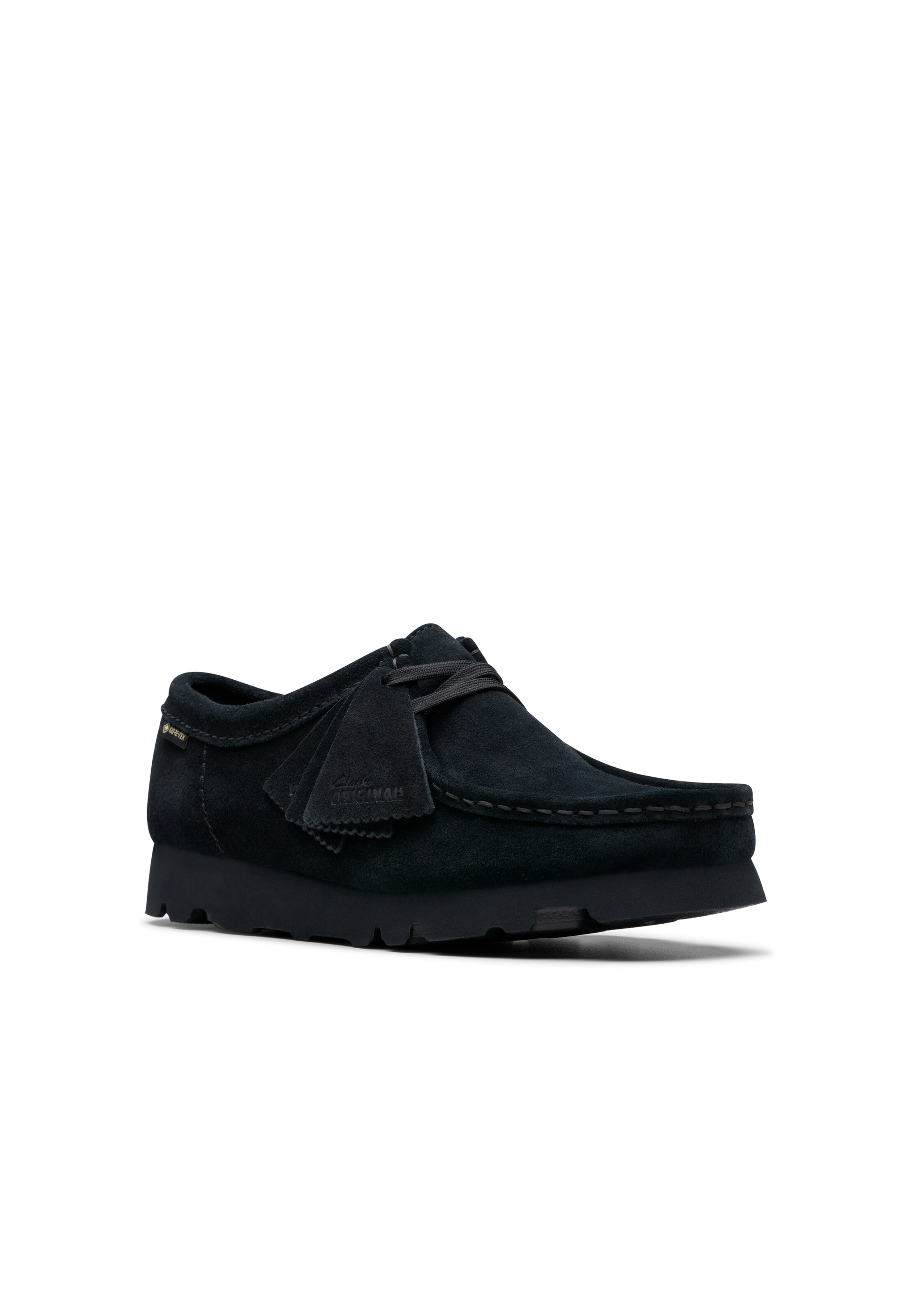 CLARKS Veterschoen 'Wallabee.GTX' in Zwart