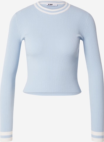 Pull-over Tally Weijl en bleu : devant