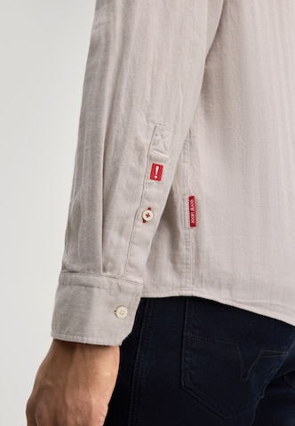JOOP! Jeans Regular fit Zakelijk overhemd in Beige