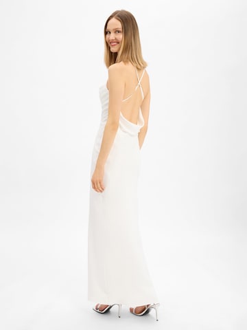 Laona Evening Dress in White