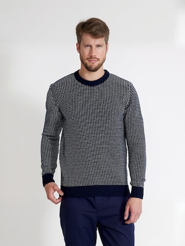 Holebrook Pullover ' Matteo ' in Weiß: Vorderseite