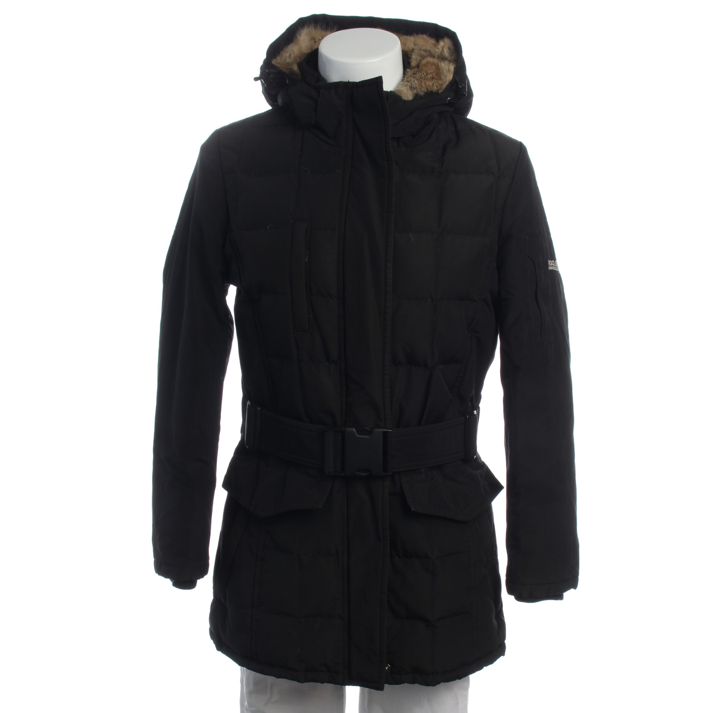 Woolrich Winterjacke / Wintermantel S in Schwarz: Vorderseite