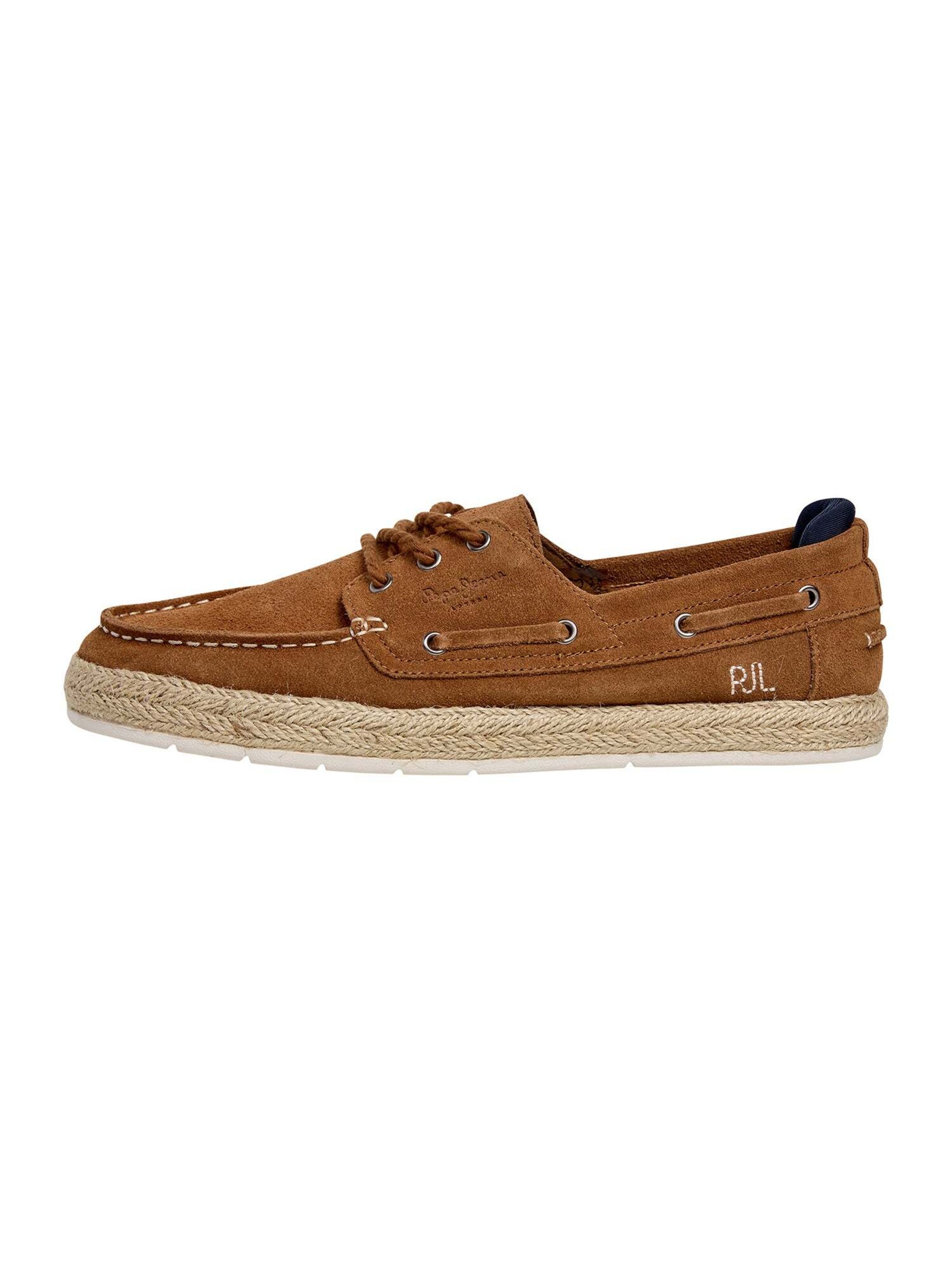 Mocassin Pepe Jeans en marron : devant