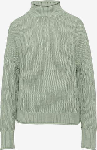 Pull-over QS en vert : devant