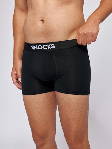 Boxers SNOCKS en noir
