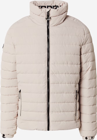 Veste mi-saison 'Fuji' Superdry en beige : devant