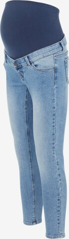 MAMALICIOUS Slimfit Jeans 'Malaga' in Blauw: voorkant