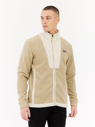 PROTEST Fleecejacke 'PRTCalyx'‌ in Braun