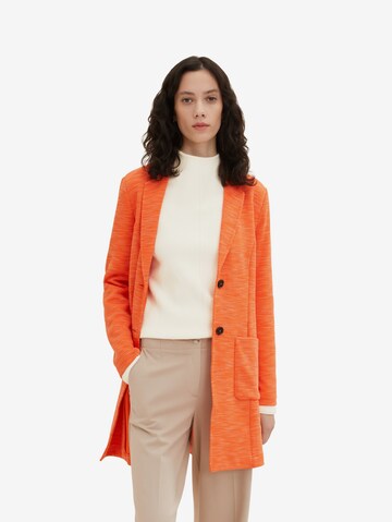 TOM TAILOR Blazer in Orange