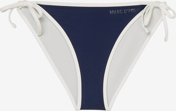 Marc O'Polo Bikini Bottoms ' High Shine ' in Blue: front