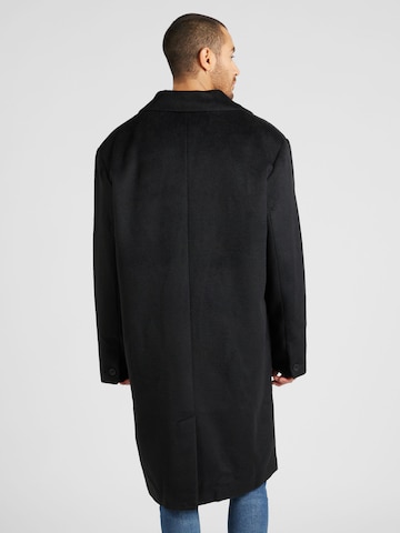 TOPMAN Přechodný kabát – černá
