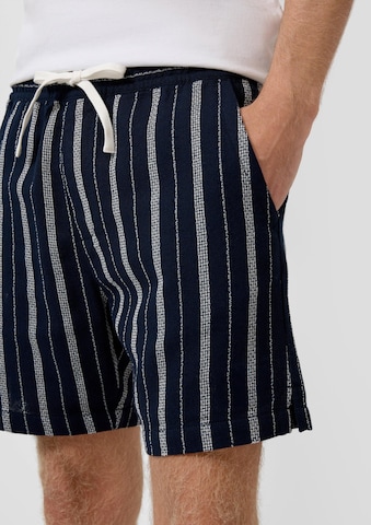 QS Regular Trousers in Blue