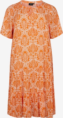 Robe d’été 'Bella' Zizzi en orange : devant