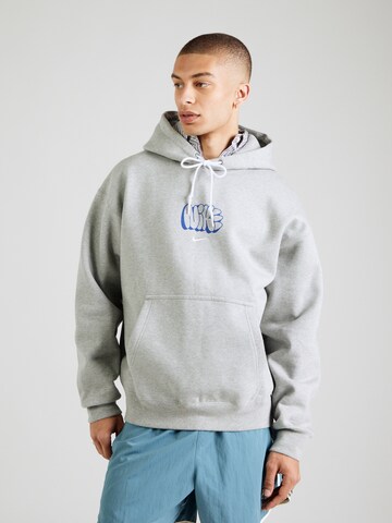 Nike Sportswear Μπλούζα φούτερ σε γκρι: μπροστά