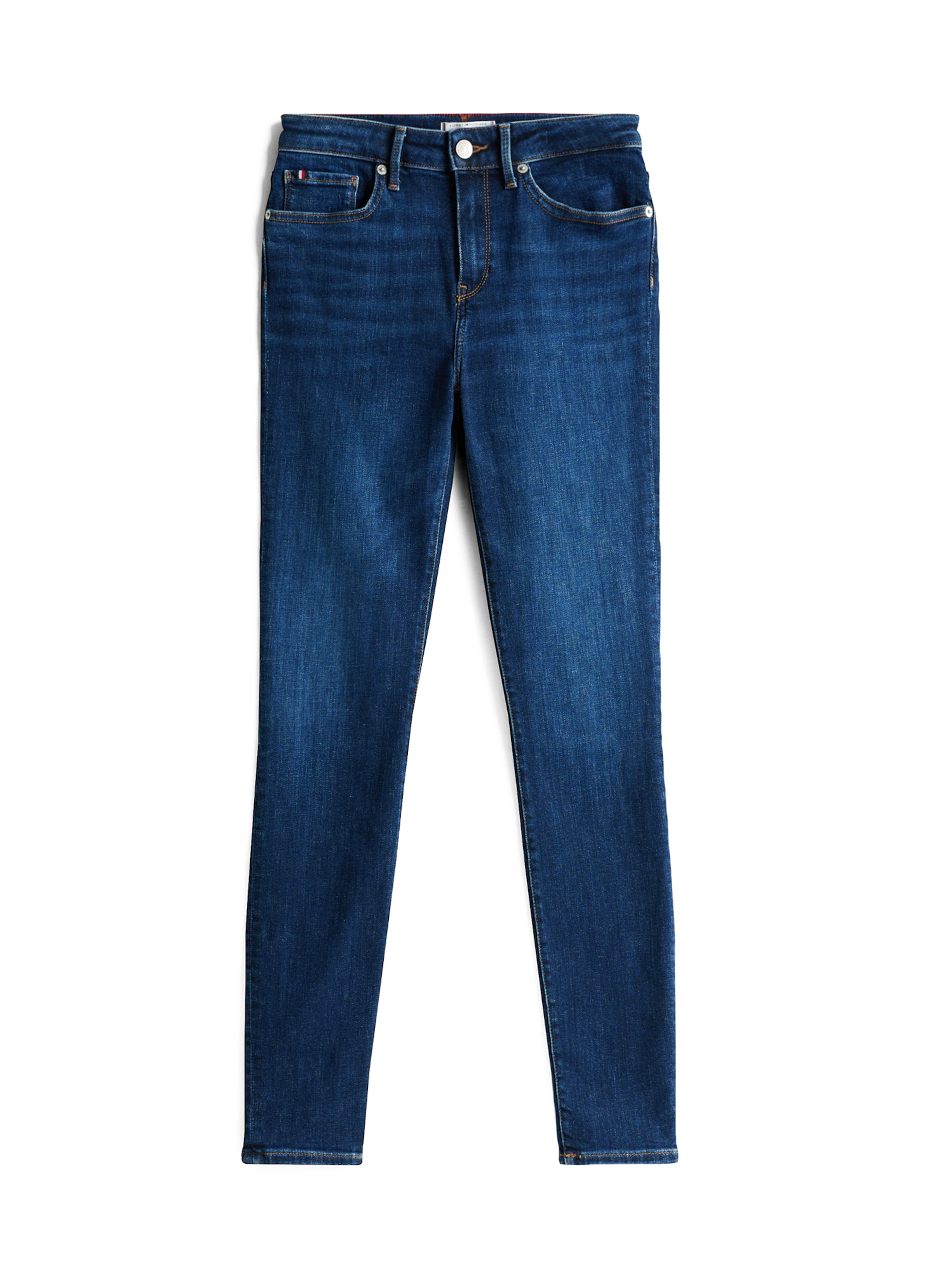 TOMMY HILFIGER Skinny Jeans 'Heritage Como' i blå: forside
