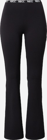 RECC Bootcut Spodnie 'CHRIS' w kolorze czarny: przód
