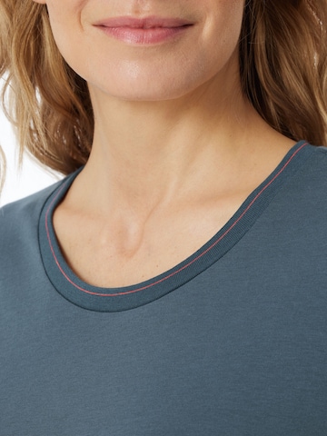 SCHIESSER Pyjama ' Casual Essentials ' in Blau