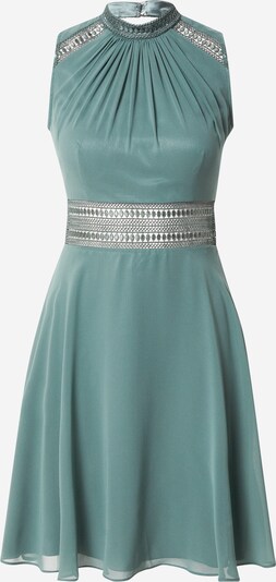 Vera Mont Kleid in silbergrau / smaragd, Produktansicht