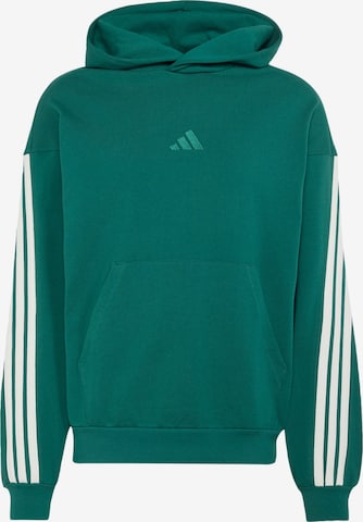 Hanorac sport de la ADIDAS SPORTSWEAR pe verde: față