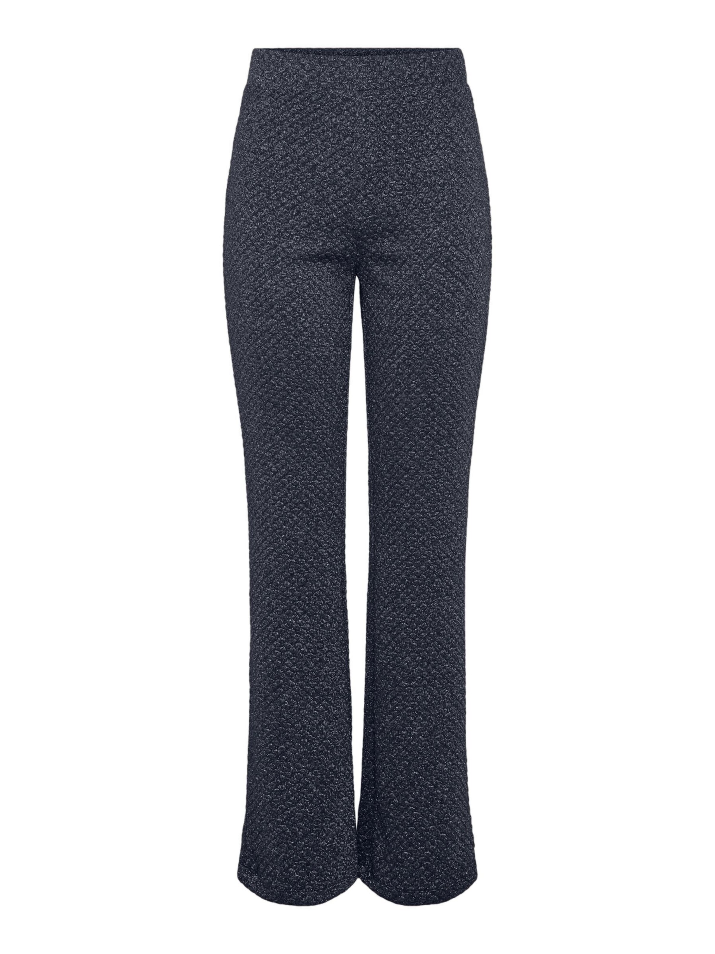 YAS Flared Trousers 'YASCasa' in Blue: front