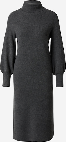 s.Oliver Knitted dress in Grey: front