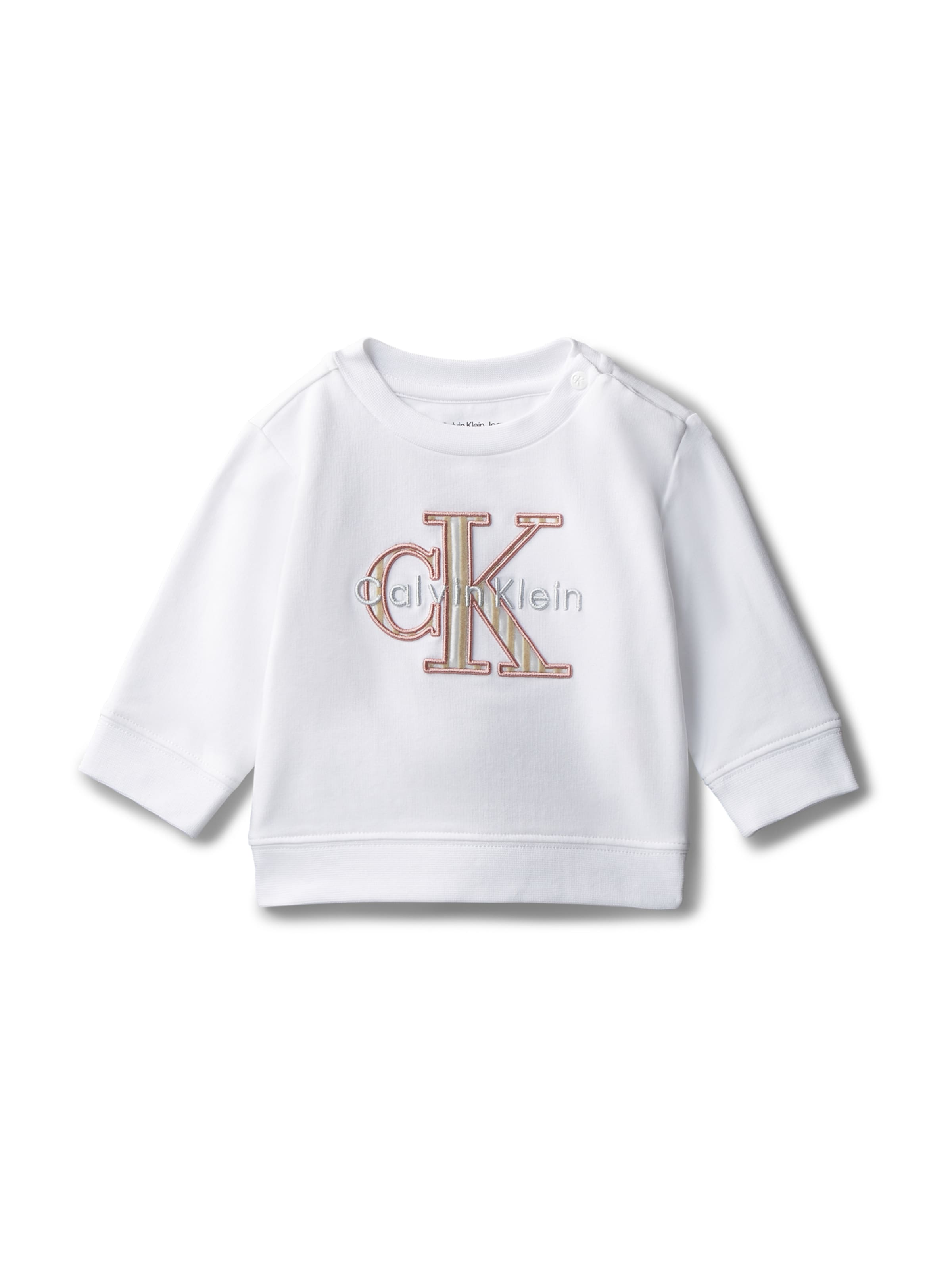 Calvin Klein Jeans Tréning póló - fehér: elől