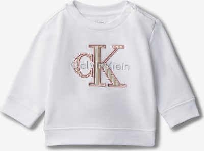 104 dydžio Megztinis be užsegimo iš Calvin Klein Jeans, spalva – šviesiai ruda / rožinio aukso spalva / sidabrinė / balta, Prekių apžvalga