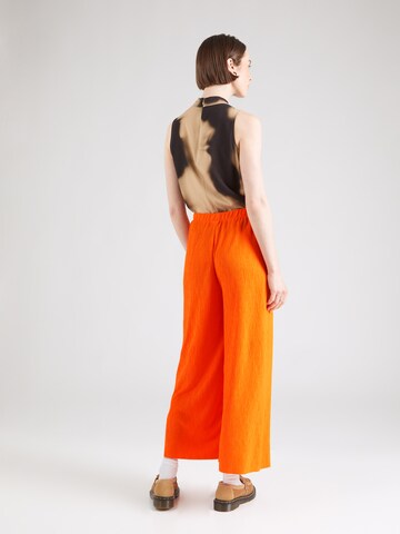 s.Oliver Wide Leg Hose in Orange