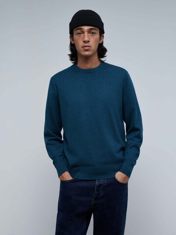 Scalpers Pullover in Blau: predná strana