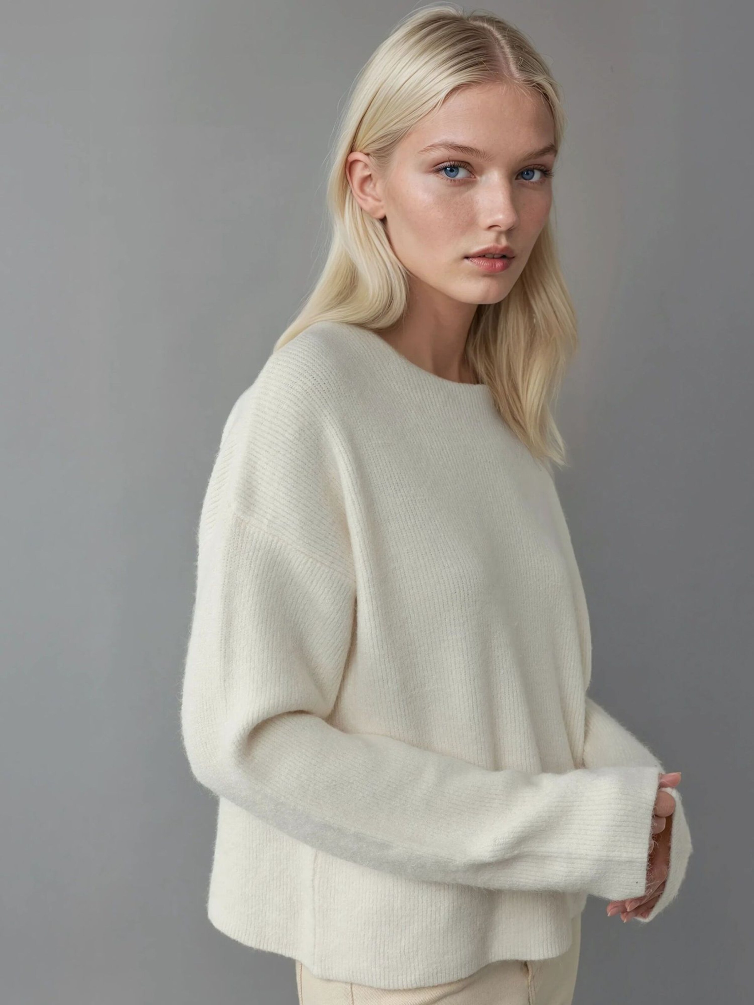 Hiccup - Casaco de malha em bege