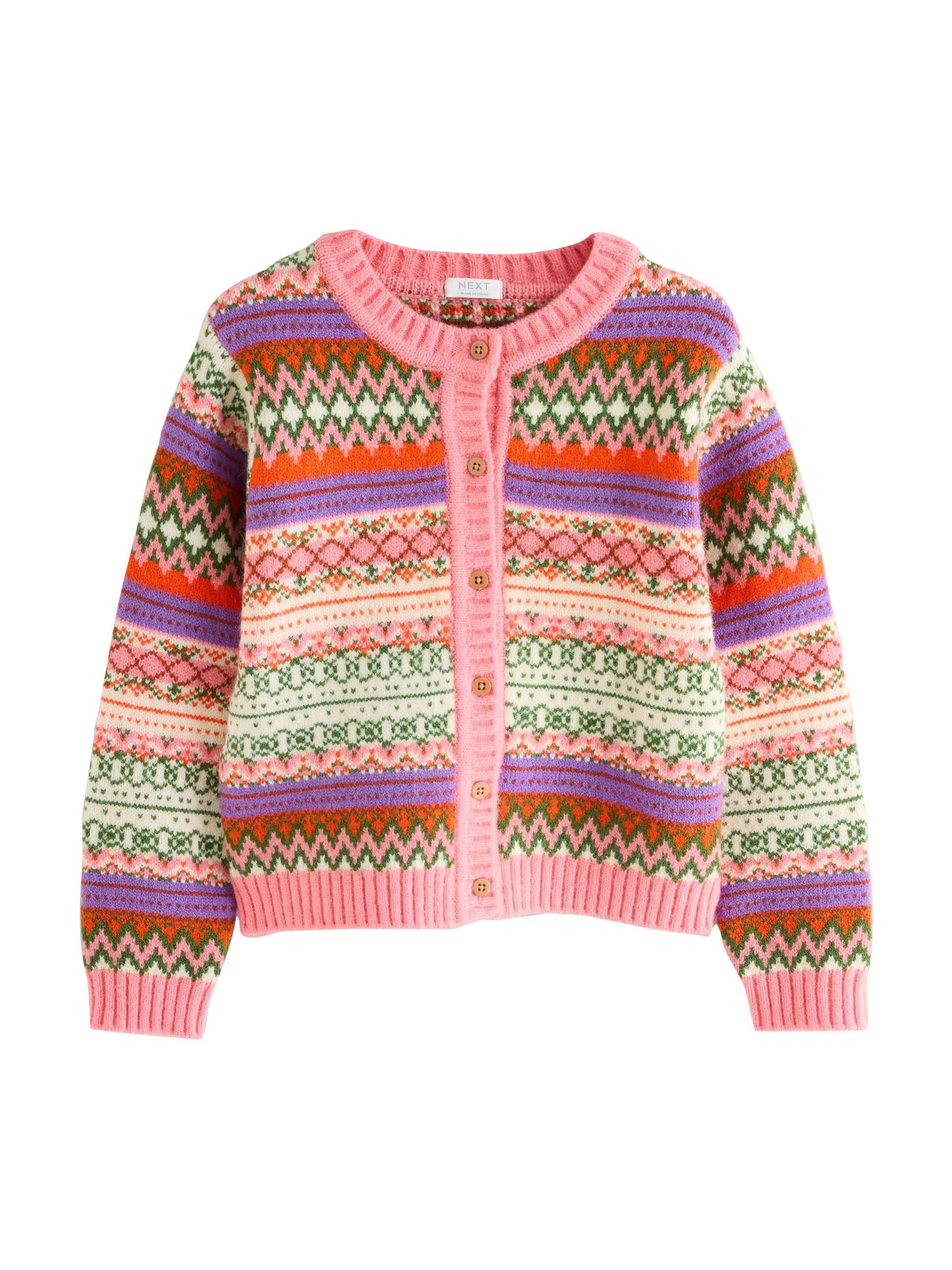 Next Kardigan – pink: přední strana